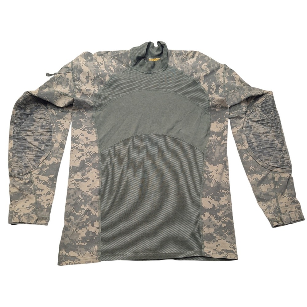 Massif Army Combat Shirt Men Medium ACU Digital Camo Tactical FR Top